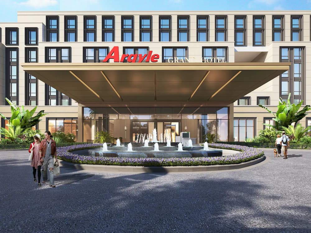 Hotel entrance